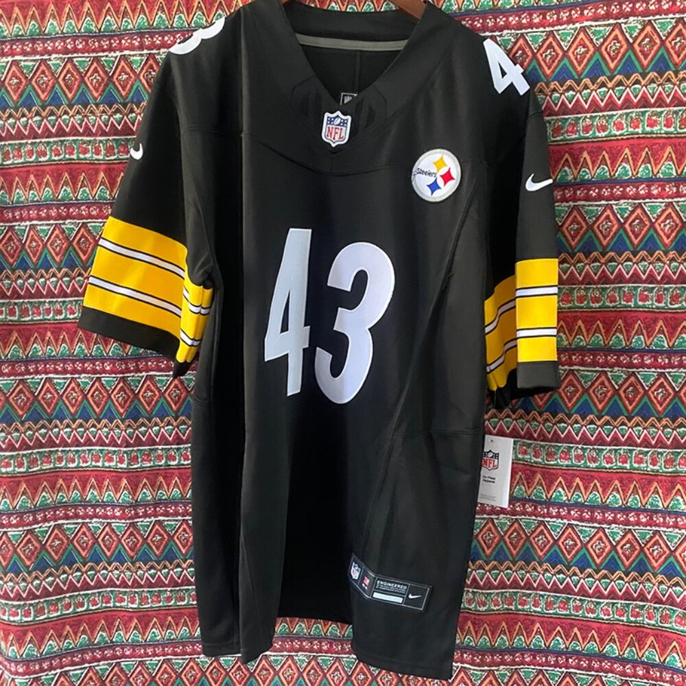 NFL Pittsburgh Steelers Troy Polamalu #43 Jersey